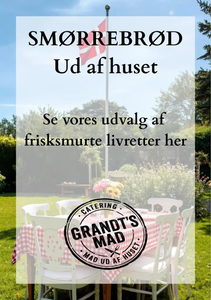 Hjemmelavet lækker smørrebrød i den bedste kvalitet ud af huset i Farre, Give, Jelling og Vejle